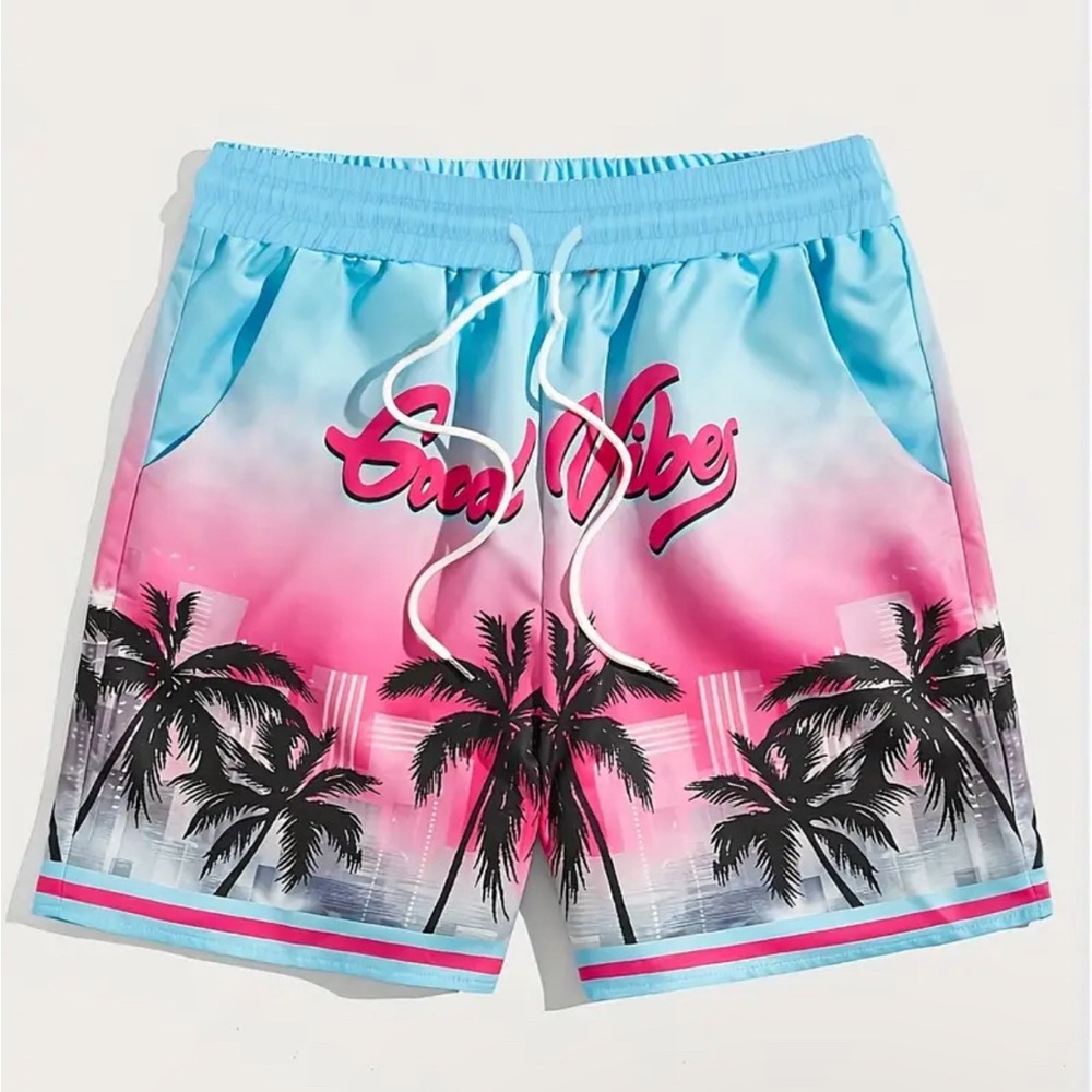 NEW Men’s Size Large Drawstring Shorts